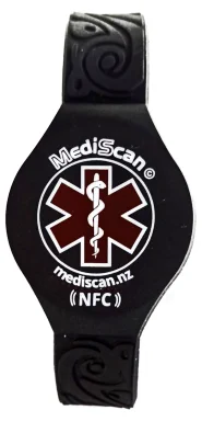 Medscan NFC wrist band