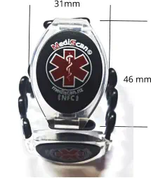 medical Info wristband