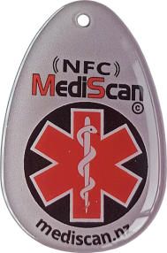MediScan NFC Medical Information Tag