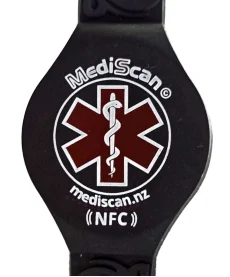 MediScan.nz NFC Wristband