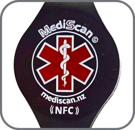 mediscan.nz alert wristband