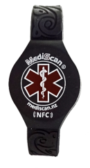 mediscan wristbands - one size fit all